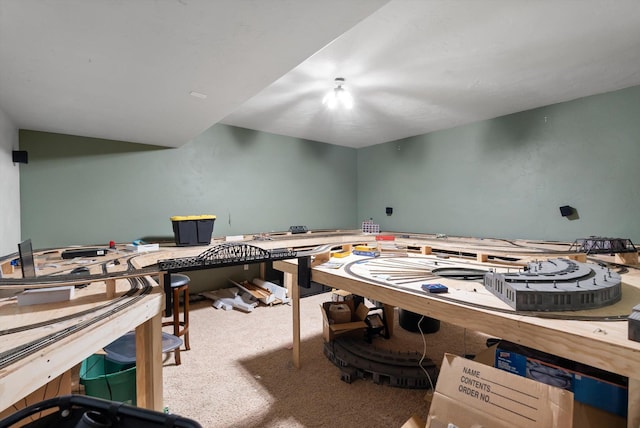 451 Creston Hatchery Rd, Kalispell, MT 59901 - game room with carpet floors