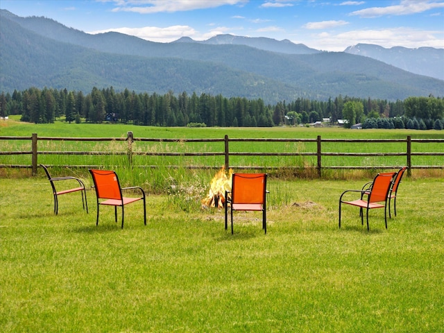 451 Creston Hatchery Rd, Kalispell, MT 59901 - view of mountain background with rural landscape
