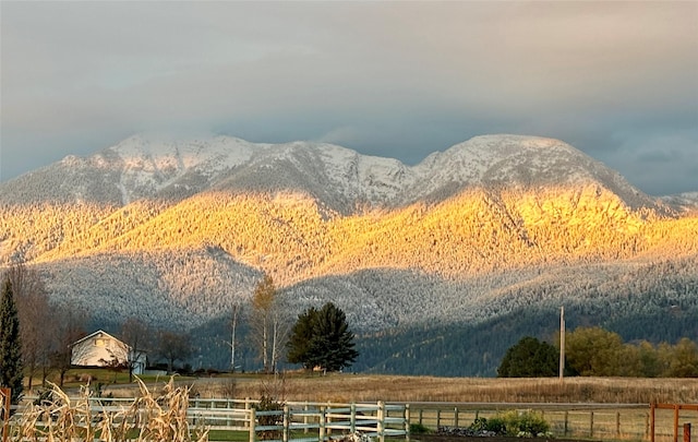 451 Creston Hatchery Rd, Kalispell, MT 59901 - mountain view with rural landscape