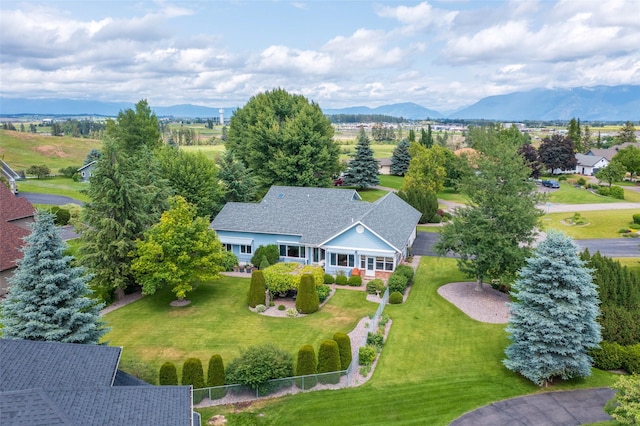 286 Arbour Dr W, Kalispell, MT 59901 - view of subject property with a mountainous background