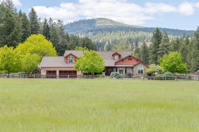 9995 Obrien Creek Rd, Missoula, MT 59804 - view of mountain background with a heavily wooded area