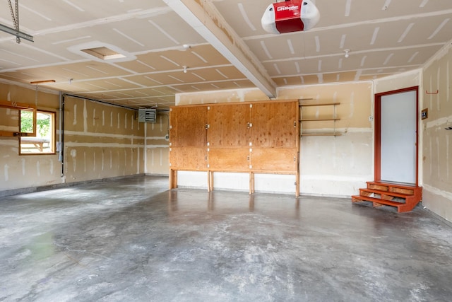 9995 Obrien Creek Rd, Missoula, MT 59804 - garage featuring a garage door opener