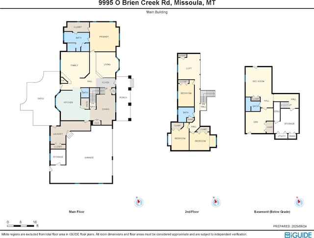 9995 Obrien Creek Rd, Missoula, MT 59804 - view of floor plan / room layout