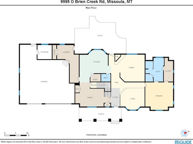9995 Obrien Creek Rd, Missoula, MT 59804 - view of property floor plan