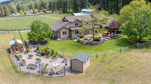 9995 Obrien Creek Rd, Missoula, MT 59804 - overview of rural landscape featuring a heavily wooded area