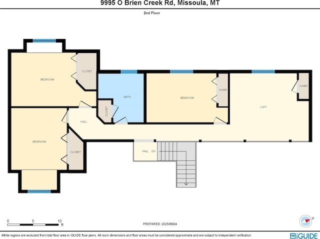 9995 Obrien Creek Rd, Missoula, MT 59804 - view of home floor plan