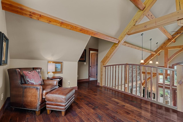 3 Antelope Ct, Clancy, MT 59634 - sitting room featuring wood-type flooring and baseboards