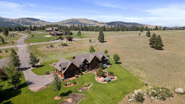 3 Antelope Ct, Clancy, MT 59634 - aerial view of sparsely populated area with a mountain backdrop