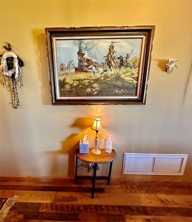172 Hayfield Loop Trl, Ennis, MT 59729 - detailed view of wood finished floors and baseboards