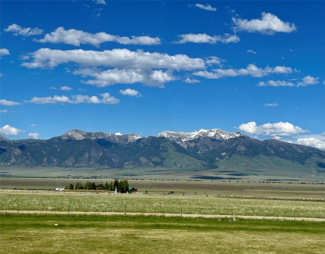 172 Hayfield Loop Trl, Ennis, MT 59729 - mountain view featuring rural landscape