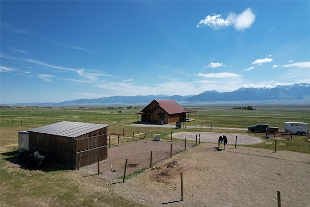 172 Hayfield Loop Trl, Ennis, MT 59729 - view of mountain background with rural landscape