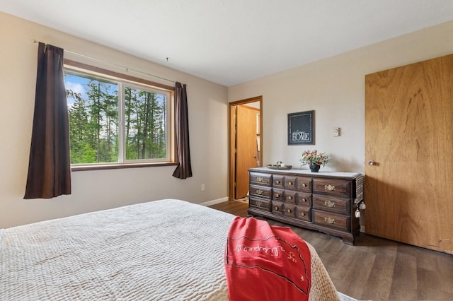 257 Fawn Trl, Whitefish, MT 59937 - bedroom with wood finished floors and baseboards