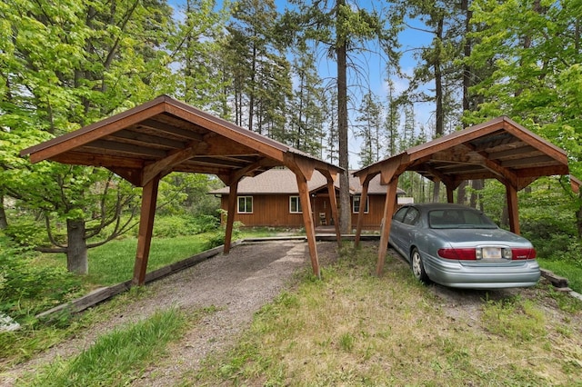 257 Fawn Trl, Whitefish, MT 59937 - view of front of home with a carport