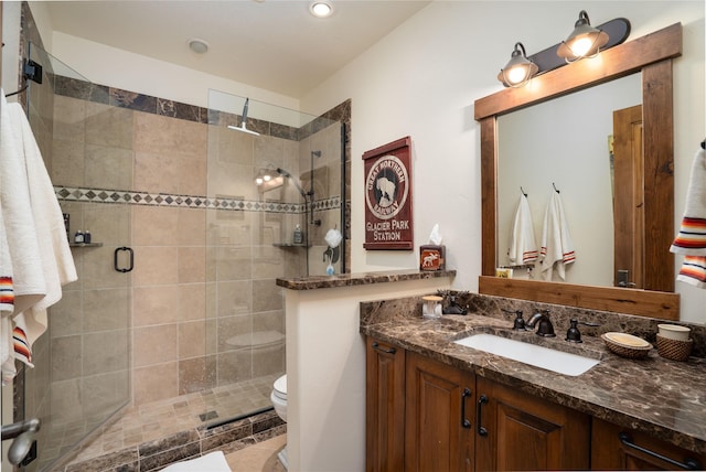 1263 Spencer Ridge Rd, Whitefish, MT 59937 - full bath featuring vanity and a stall shower