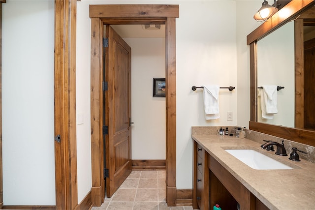 1263 Spencer Ridge Rd, Whitefish, MT 59937 - bathroom featuring vanity and baseboards