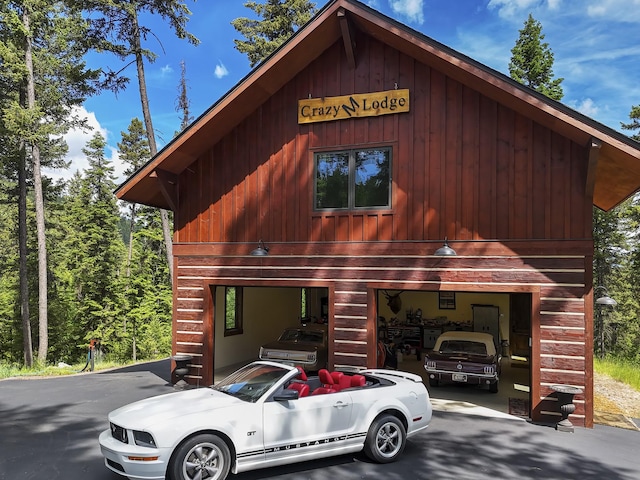 1263 Spencer Ridge Rd, Whitefish, MT 59937 - view of front of property featuring a garage
