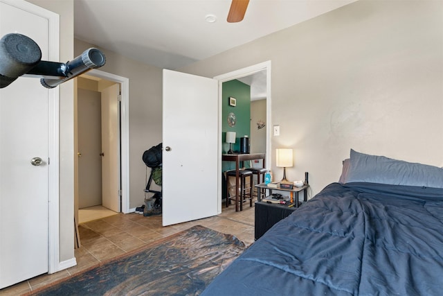 105 S Clifton St, Darby, MT 59829 - bedroom featuring a ceiling fan