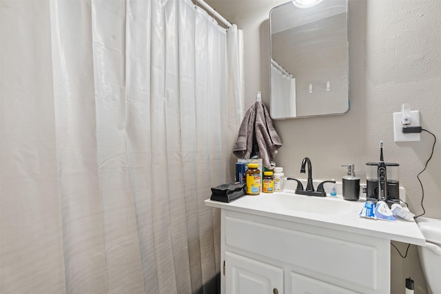 105 S Clifton St, Darby, MT 59829 - full bath with vanity and curtained shower