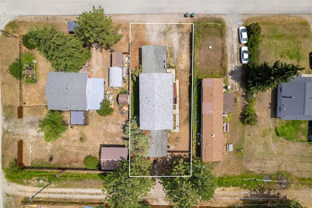 105 S Clifton St, Darby, MT 59829 - aerial view of property's location featuring property parcel outlined