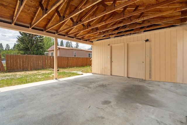 105 S Clifton St, Darby, MT 59829 - view of garage