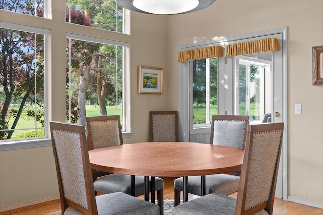 18 Buffalo Hill Cir, Kalispell, MT 59901 - dining area with light wood-style flooring