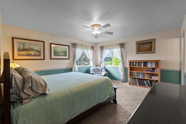 18 Buffalo Hill Cir, Kalispell, MT 59901 - bedroom featuring carpet floors and a ceiling fan