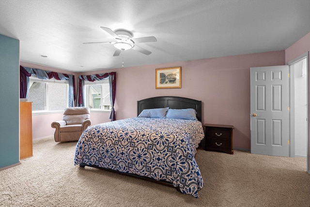 18 Buffalo Hill Cir, Kalispell, MT 59901 - carpeted bedroom with ceiling fan