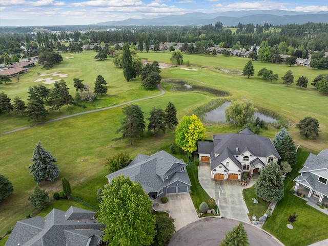 18 Buffalo Hill Cir, Kalispell, MT 59901 - aerial perspective of suburban area with a water and mountain view and a local golf course