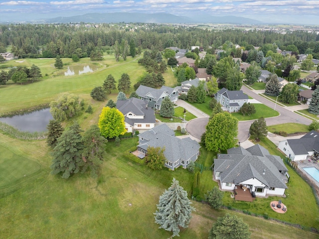 18 Buffalo Hill Cir, Kalispell, MT 59901 - aerial view of residential area featuring a nearby body of water and a golf club