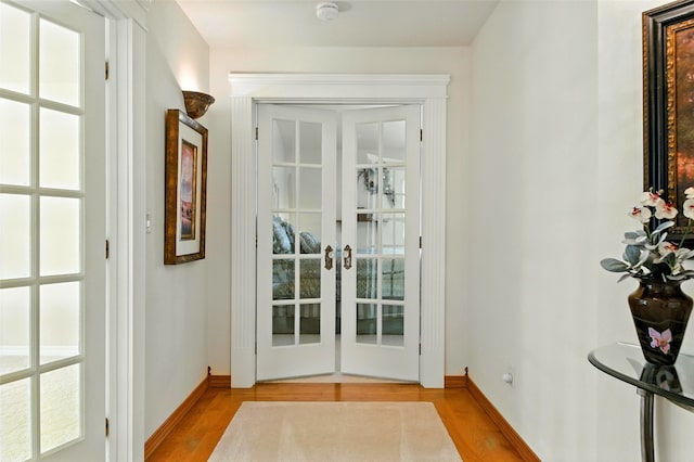 12 Pathfinder Trl, Bozeman, MT 59718 - entryway featuring french doors and light wood-type flooring