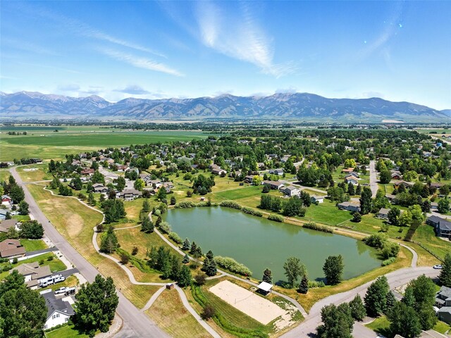 12 Pathfinder Trl, Bozeman, MT 59718 - aerial view of residential area featuring a mountain backdrop