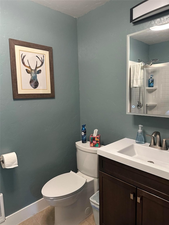 67 Crestwood Dr Unit A, Whitefish, MT 59937 - full bathroom with tile patterned flooring, vanity, and a shower