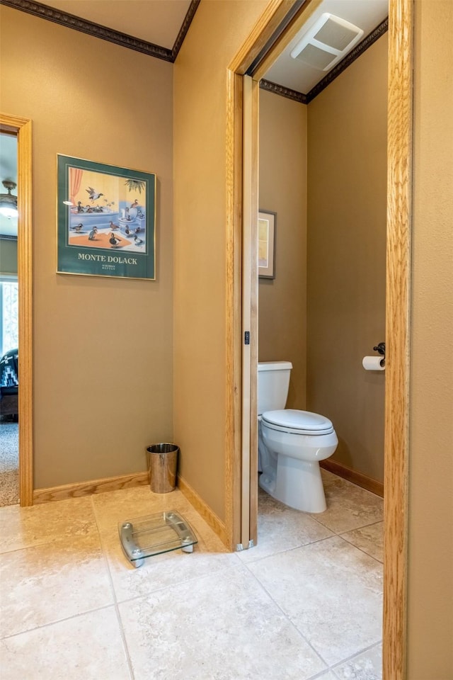 13 Crossfire Dr, Clancy, MT 59634 - bathroom with tile patterned flooring and ornamental molding