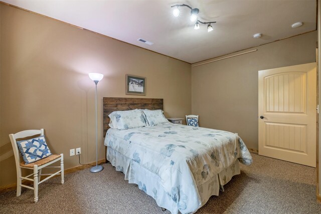 13 Crossfire Dr, Clancy, MT 59634 - carpeted bedroom with rail lighting and baseboards