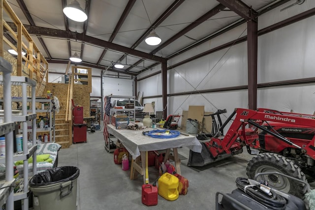 3979 Evenson Ln, Stevensville, MT 59870 - garage with a workshop area