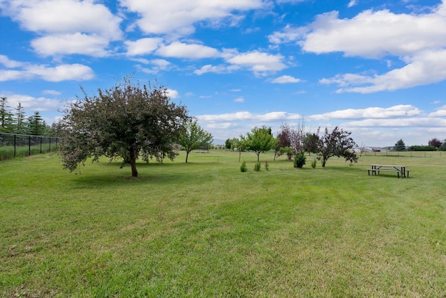 1244 S Wintercrest Dr, Kalispell, MT 59901 - view of yard featuring a view of rural / pastoral area