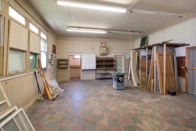 3250 US Highway 2 W, Kalispell, MT 59901 - miscellaneous room featuring wooden walls