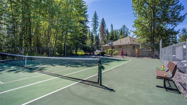 1750 E Lakeshore Dr Unit 212, Whitefish, MT 59937 - view of tennis court