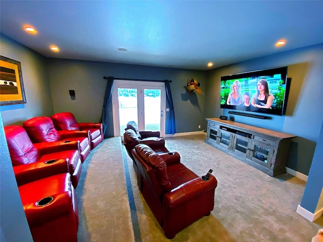 37 Roybals Way, Kalispell, MT 59901 - home theater room with carpet floors and recessed lighting