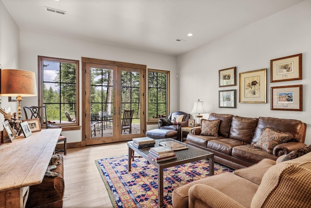 176 Whitefish Hills Loop, Whitefish, MT 59937 - living area with light wood finished floors, healthy amount of natural light, and recessed lighting