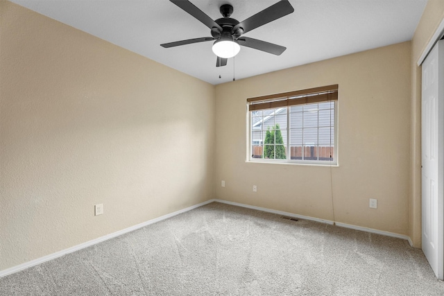 4012 Lancaster Rd, Missoula, MT 59808 - spare room with carpet floors and a ceiling fan