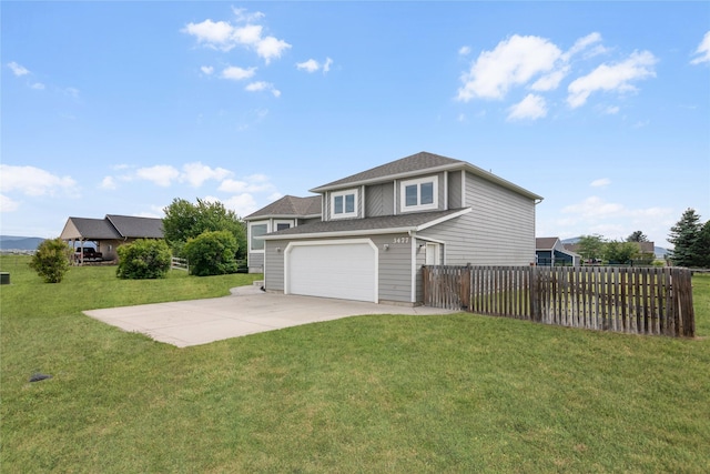 3477 Birkland Dr, Helena, MT 59602 - view of front of home with an attached garage and driveway