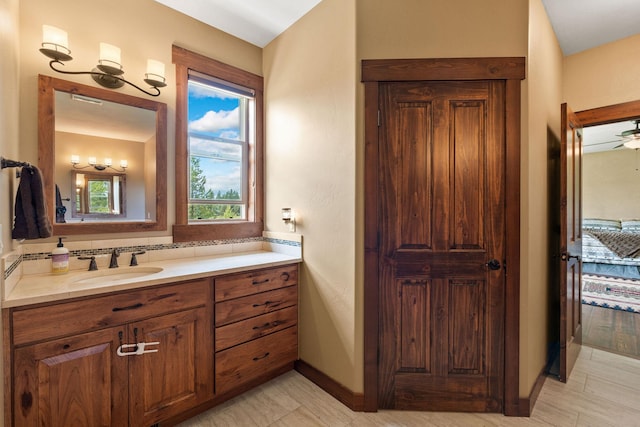 71 Cw Mitchell Ct, Marion, MT 59925 - bathroom featuring vanity and baseboards