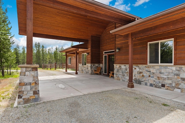 71 Cw Mitchell Ct, Marion, MT 59925 - view of patio / terrace