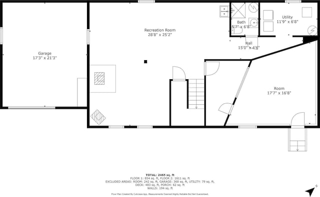 1255 Tamarack Ln, Columbia Falls, MT 59912 - view of room layout