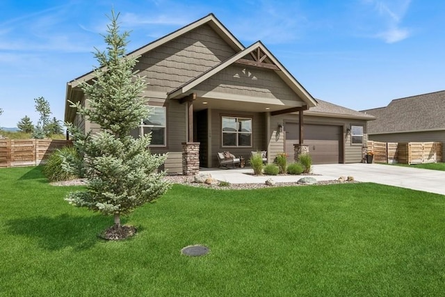 158 Swede Trl, Kalispell, MT 59901 - craftsman-style house featuring a garage and driveway