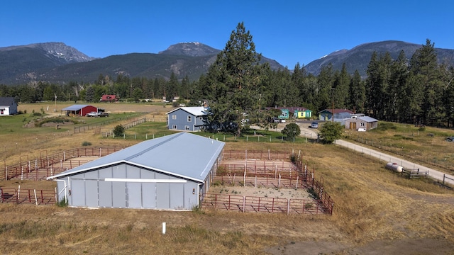 4927 Hoblitt Ln S, Florence, MT 59833 - mountain view with rural landscape