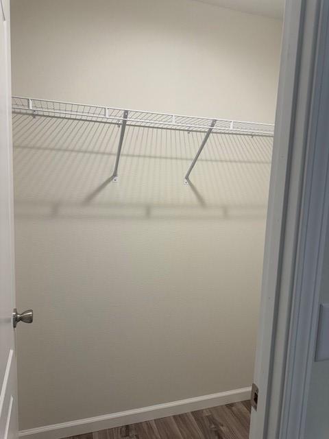 1745 Walnut St, Helena, MT 59601 - spacious closet with dark wood finished floors
