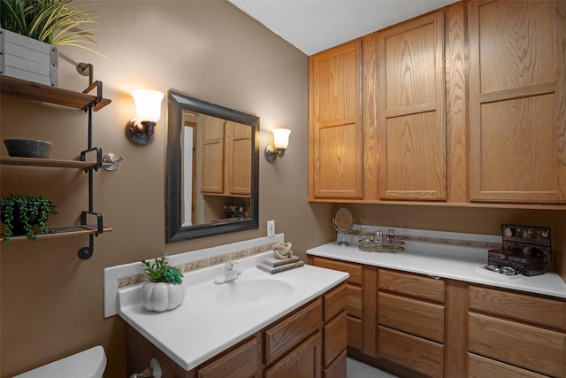 2321 8th Ave S, Great Falls, MT 59405 - half bath with vanity and toilet