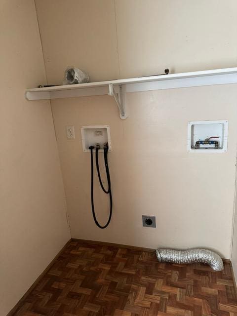 1830 Beech St, Helena, MT 59601 - washroom featuring electric dryer hookup and washer hookup